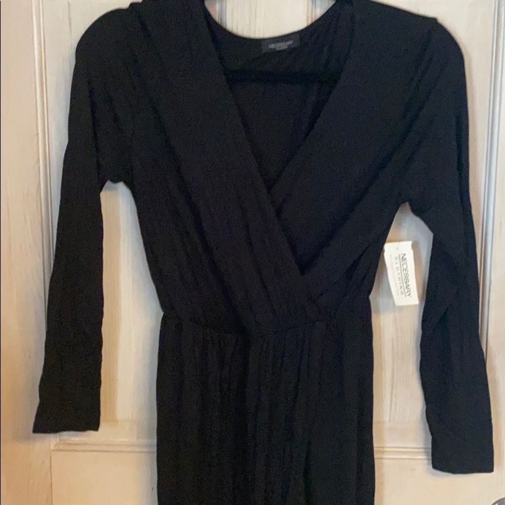 Maxi black dress
